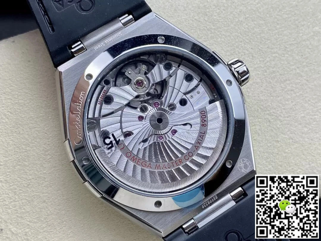 SBF Omega Constellation 131.12.41.21.06.001 VS Factory 1:1 Best Edition Replica Watch Gray Dial Leather Strap